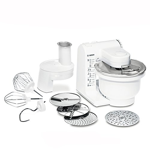 Bosch MUM4427 Küchenmaschine MUM4 (500 Watt, 3,9 Liter) weiß - 1